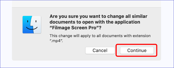특정 파일에 대한 기본 비디오 플레이어 변경