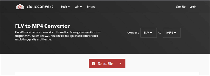 FLV를 MP4로 변환