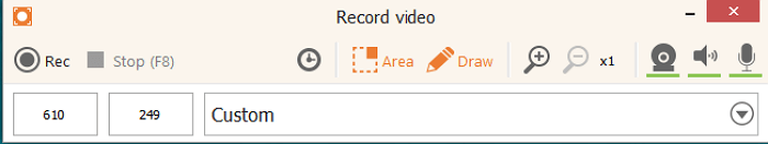 icecream-레코더 부분-비디오 화면1