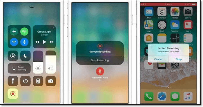 아이폰에서 라인 녹음하기
