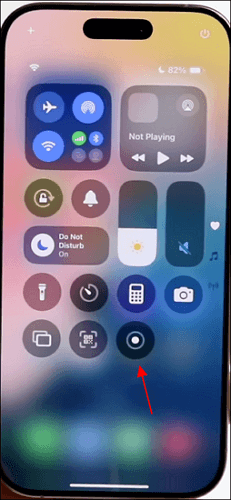 iOS 18 화면 녹화