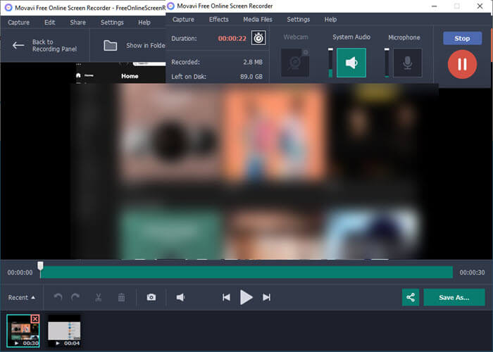 Movavi 화면 레코더