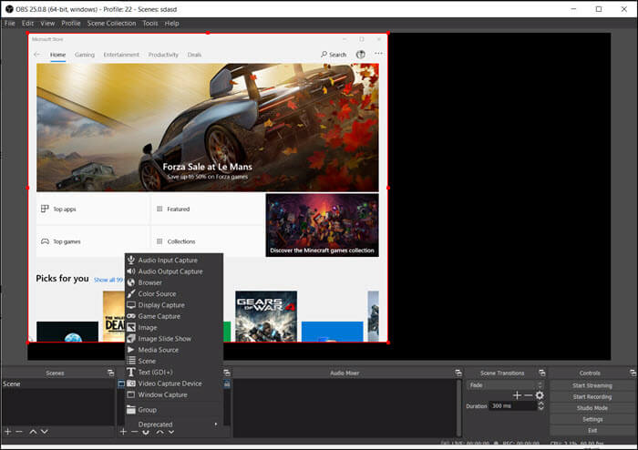 Obs Studio로 Surface Pro에서 화면 녹화