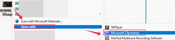 클립챔프로 열기