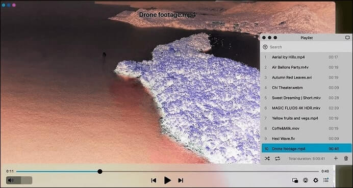 Elmedia로 MAC에서 MKV 파일 재생하기