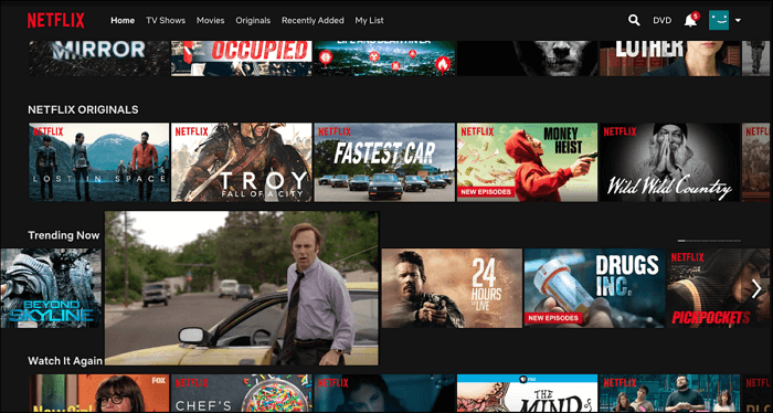 넷플릭스 비디오 재생