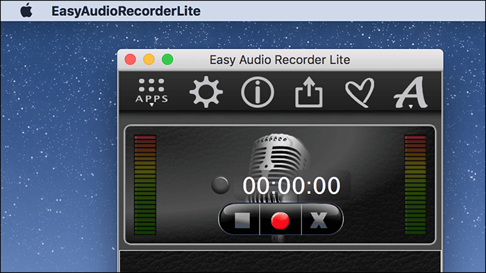 내부 오디오 녹음 시작