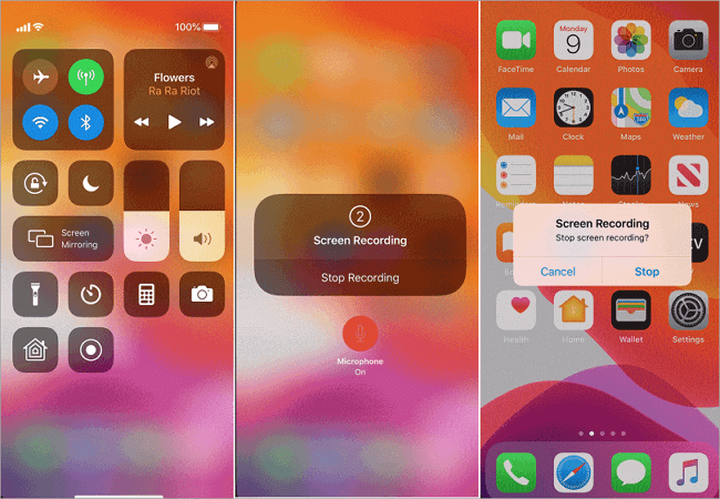 아이폰 화면 녹화