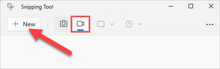 캡처 도구를 사용하여 Windows 11 화면 녹화