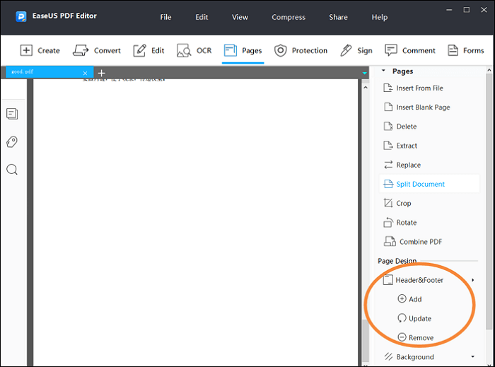 EaseUS PDF 편집기