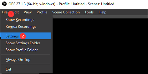 obs의 비트레이트 변화