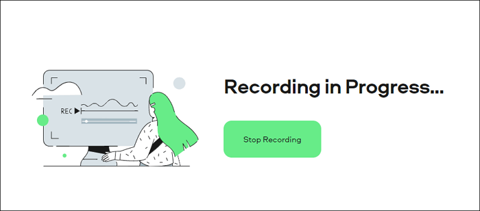 녹화 화면 캡처 중지