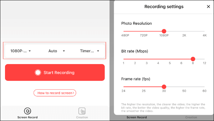 Screen Recorder Plus로 iPhone 13에서 화면 녹화하기