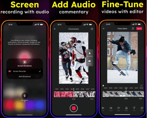iPhone용 스크린 레코더