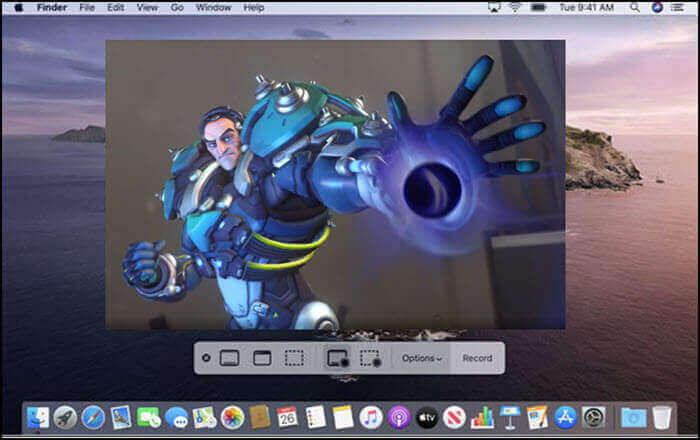 화면 녹화 macos overwatch