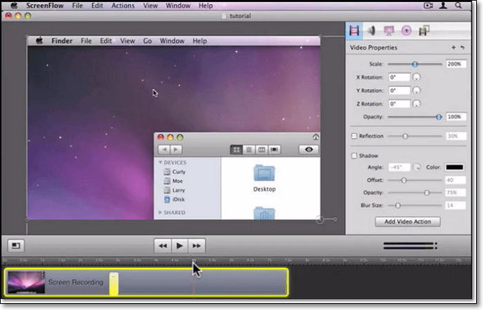 무료 반디캠 대안 - Screenflow