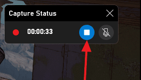 게임바 녹화 중지