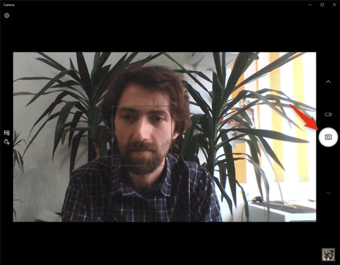 사진을 찍고 확인