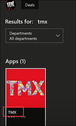 엑스박스에서 TMX