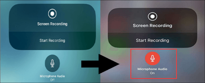 iPhone에서 마이크 켜기