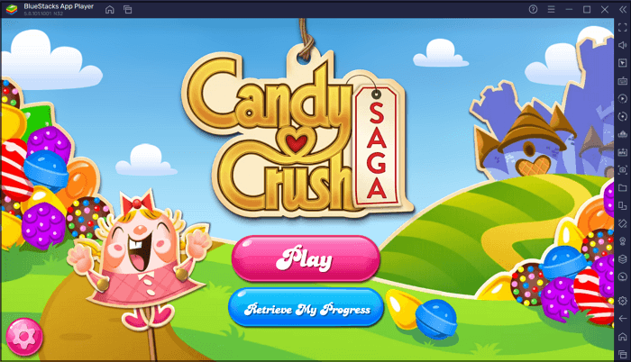 Bluestacks에서 Android 앱 실행