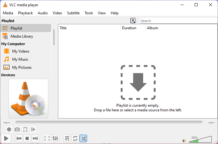 윈도우 11용 VLC 미디어 플레이어