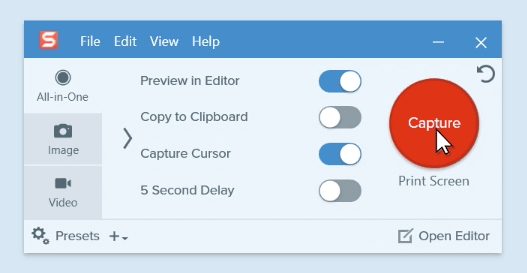 youtube-recorder-snagit