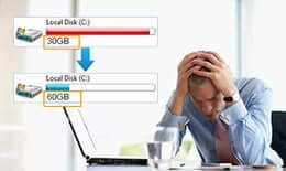 윈도우 10/8/7에서 C 드라이브가 가득 차고 공간이 부족한 문제 해결