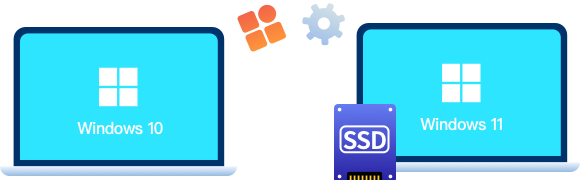 ssdを大容量ssdにクローン