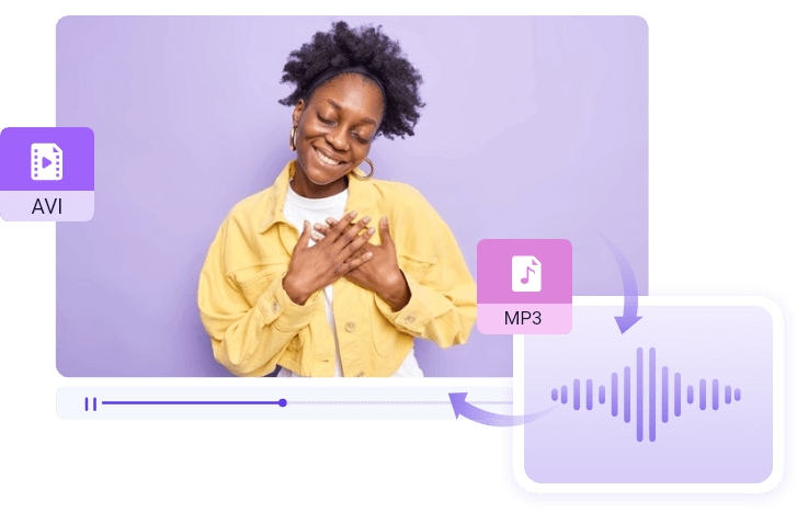 conver audio to video